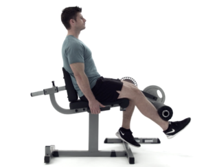 Quads Curl / Seated Knee Extension | Single Leg